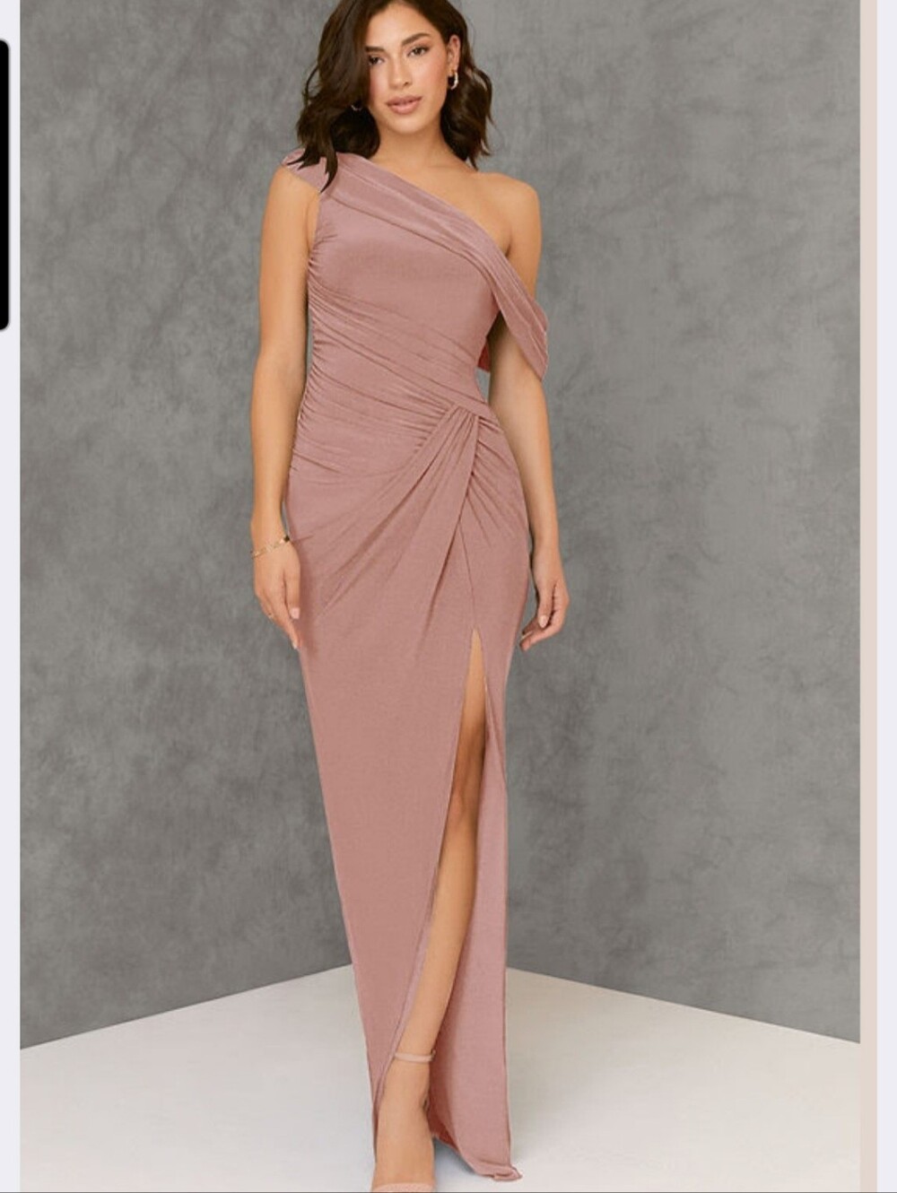 Azazie Dusty Rose Bridesmaid Dress